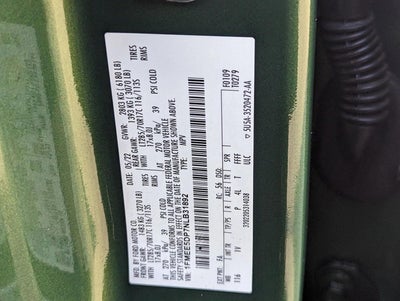 2022 Ford Bronco Base