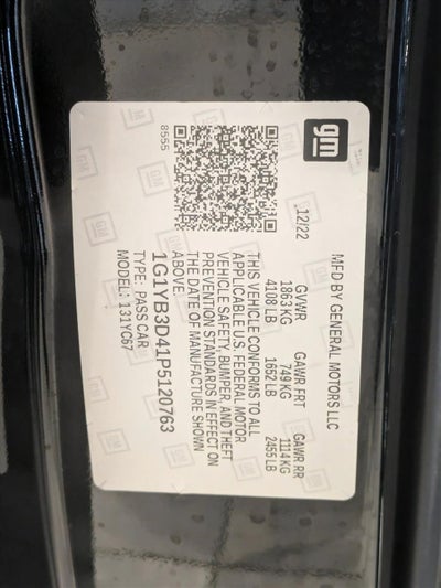 2023 Chevrolet Corvette Stingray 2LT