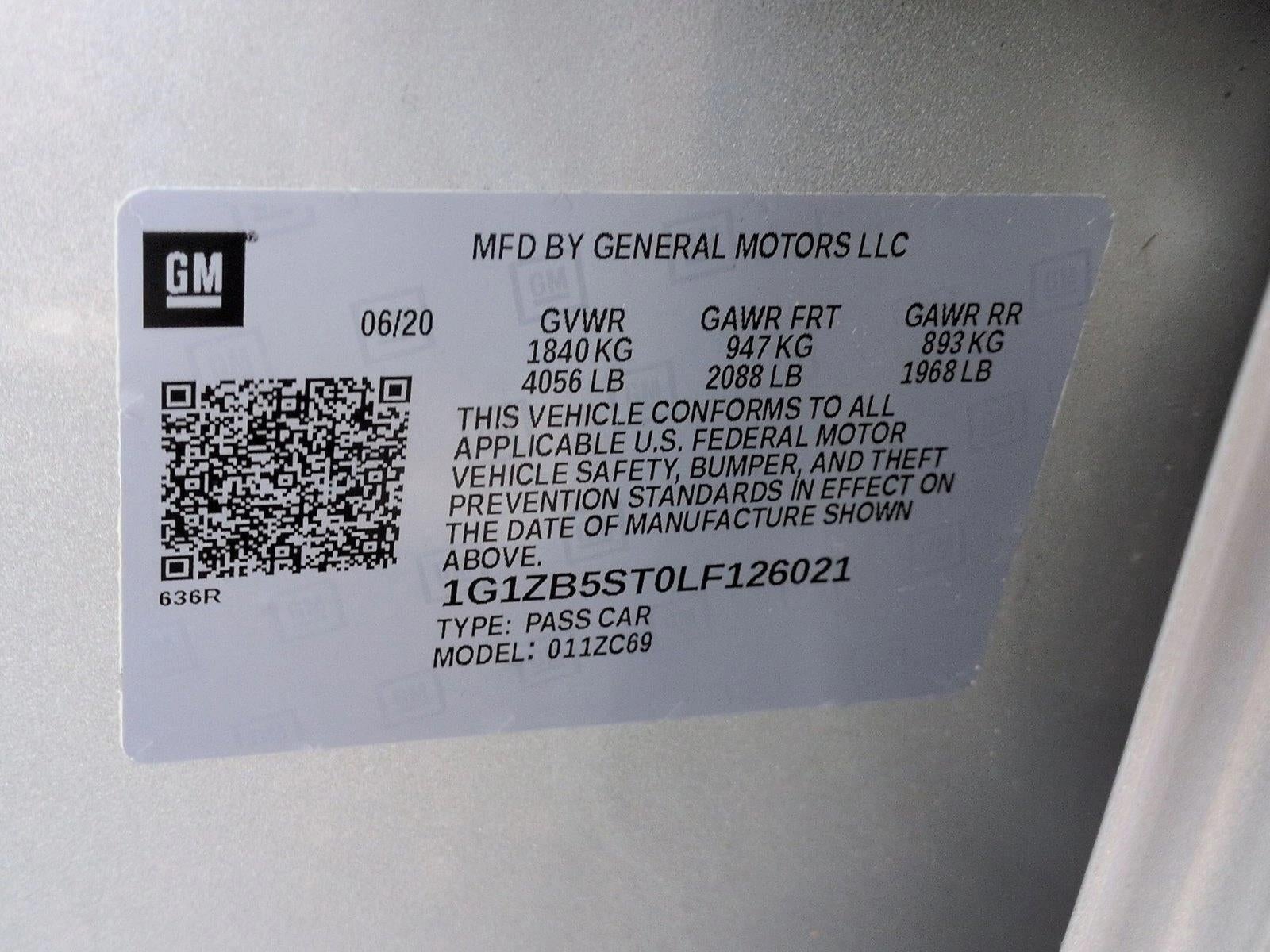 2020 Chevrolet Malibu LS