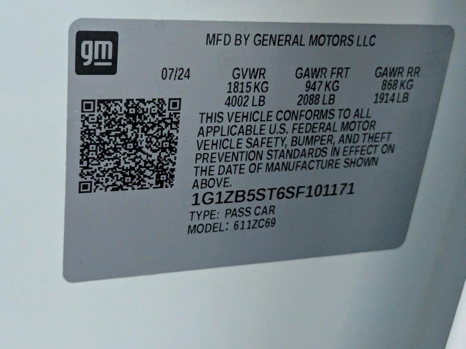 2025 Chevrolet Malibu LS