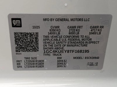 2026 Chevrolet Silverado 3500 HD LTZ