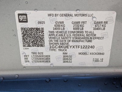 2026 Chevrolet Silverado 3500 HD LTZ