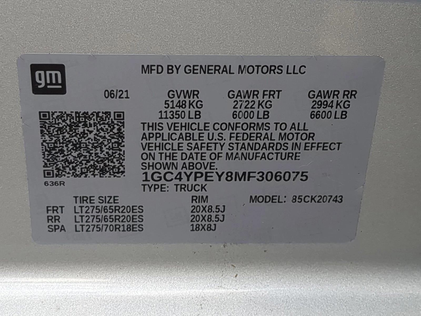 2021 Chevrolet Silverado 2500 HD LTZ