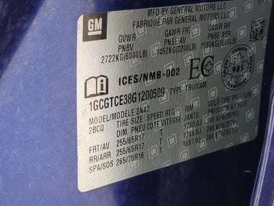 2016 Chevrolet Colorado 4WD LT