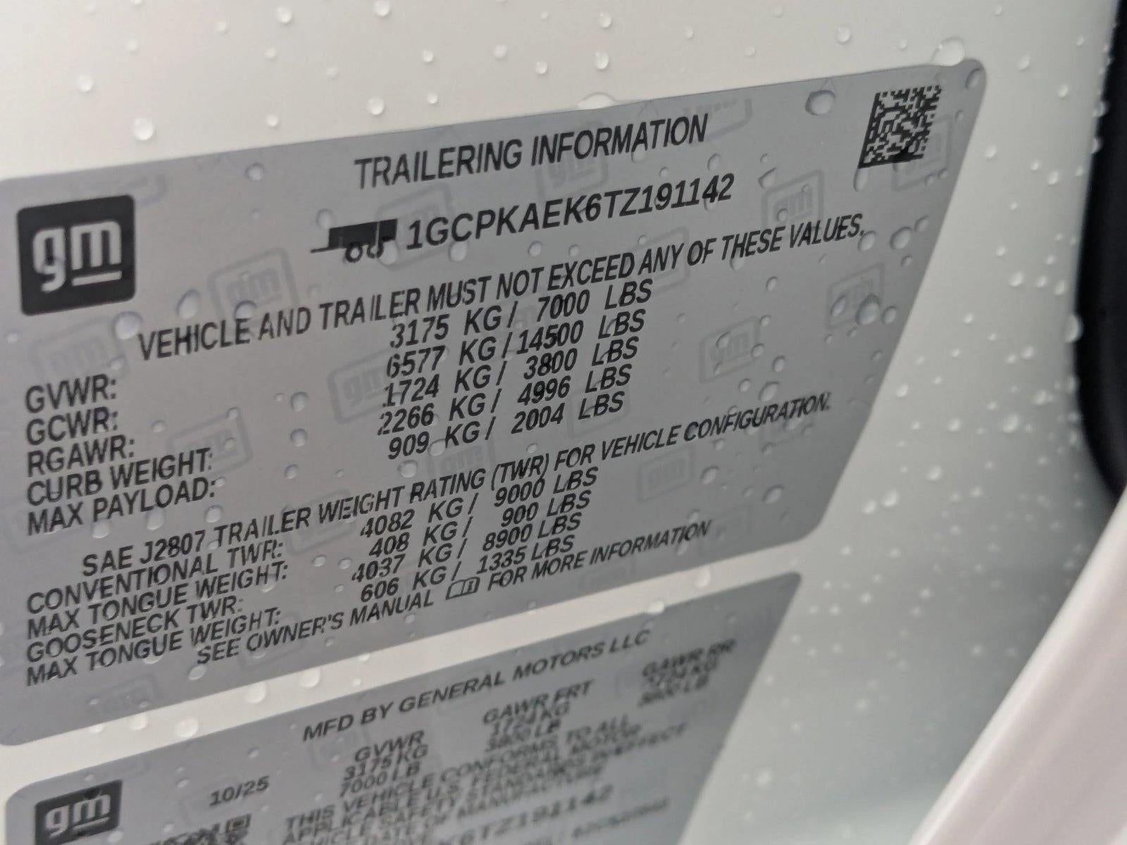 2026 Chevrolet Silverado 1500 WT