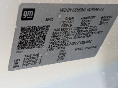 2026 Chevrolet Silverado 1500 WT