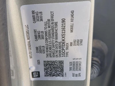 2025 Chevrolet Colorado Z71