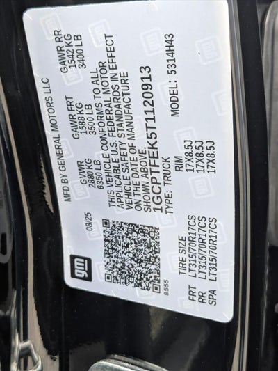 2026 Chevrolet Colorado ZR2