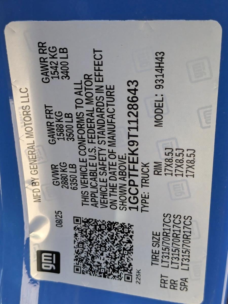 2026 Chevrolet Colorado ZR2