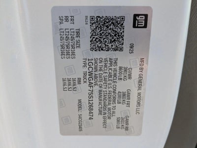 2025 Chevrolet Express Cargo 2500 Base