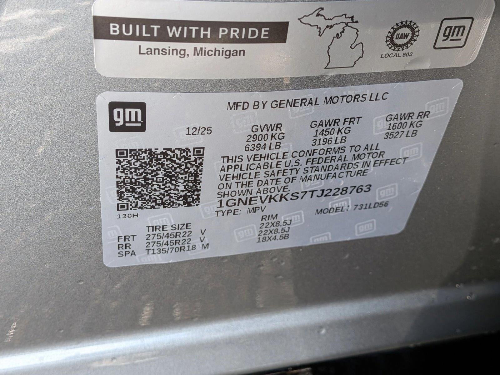 2026 Chevrolet Traverse High Country