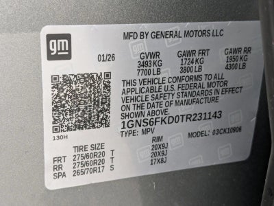 2026 Chevrolet Suburban Premier