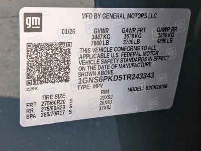 2026 Chevrolet Tahoe Z71