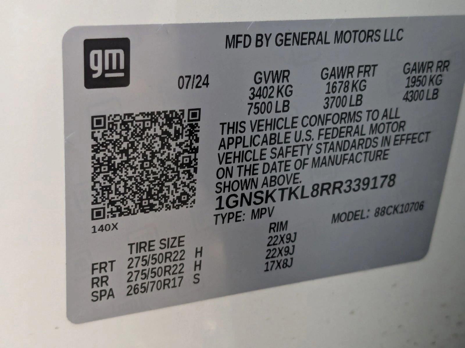 2024 Chevrolet Tahoe High Country