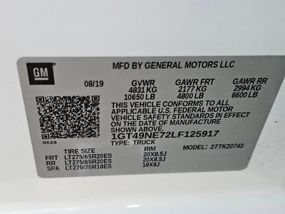 2020 GMC Sierra 2500 HD SLT
