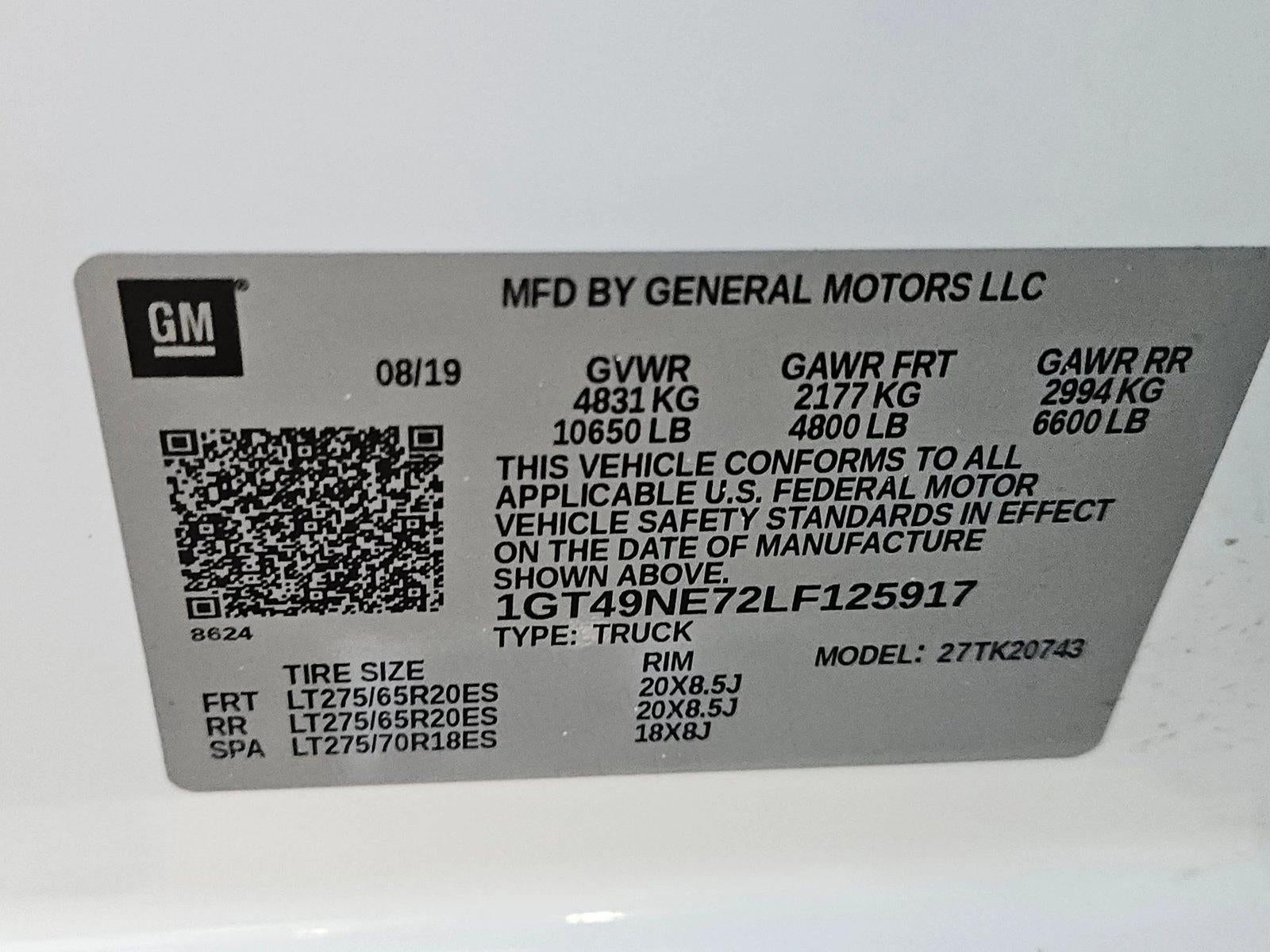 2020 GMC Sierra 2500 HD SLT