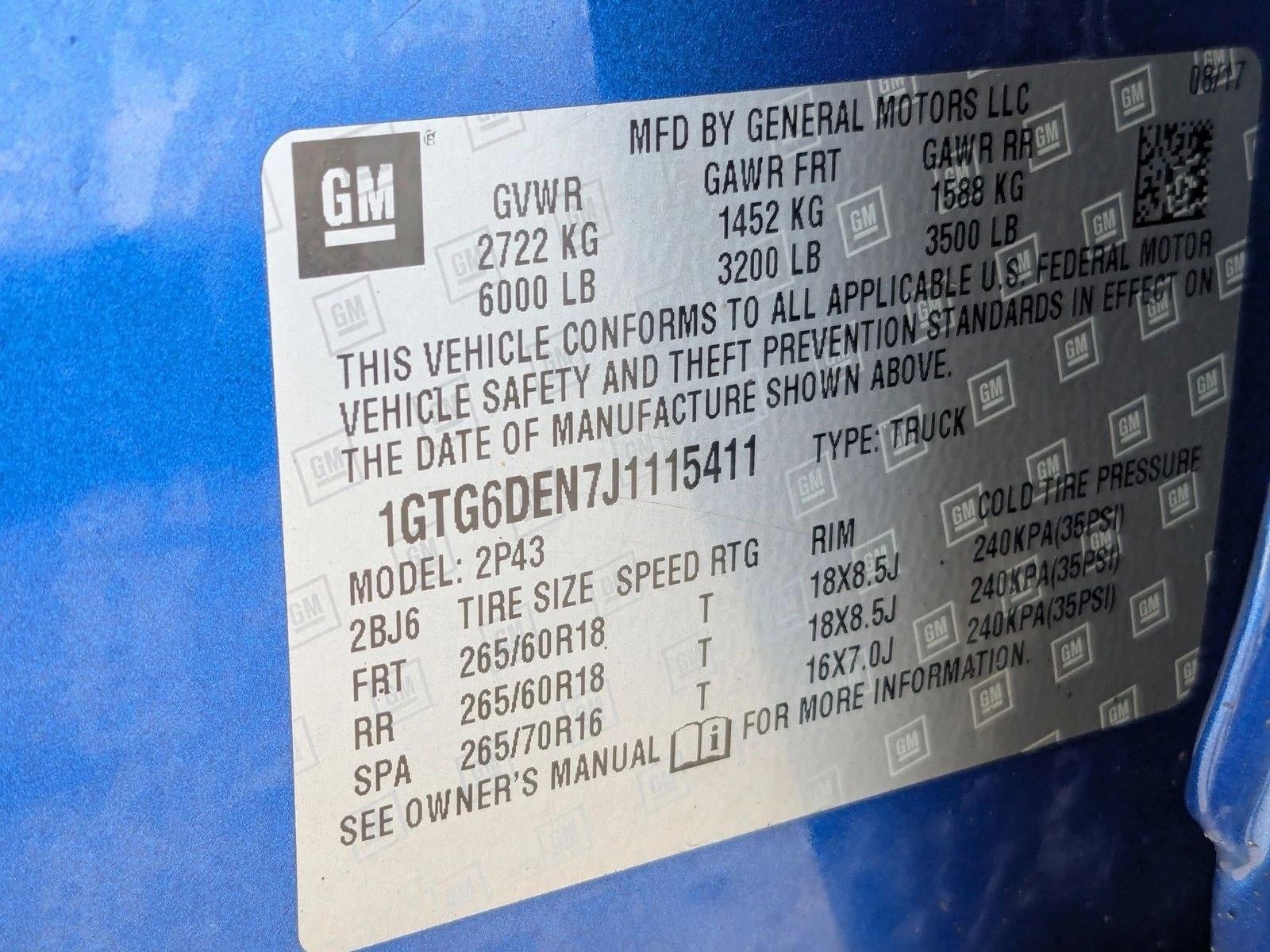 2018 GMC Canyon 4WD SLT