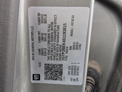 2025 GMC Canyon Elevation