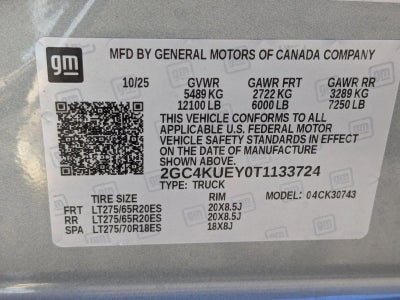 2026 Chevrolet Silverado 3500 HD LTZ