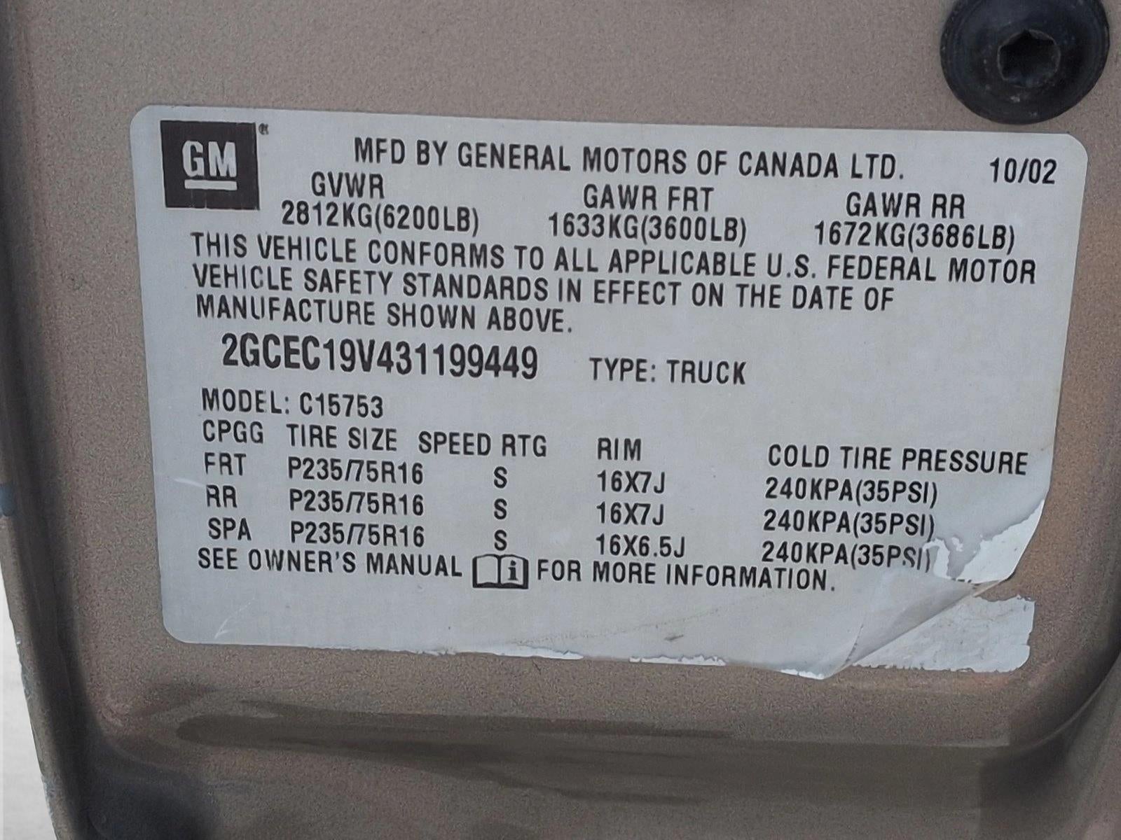 2003 Chevrolet Silverado 1500 LS