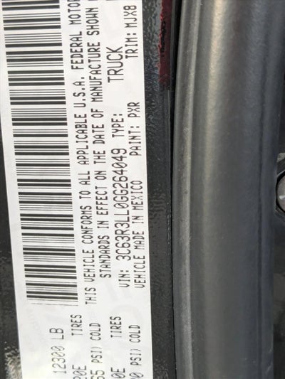 2016 RAM 3500 Big Horn