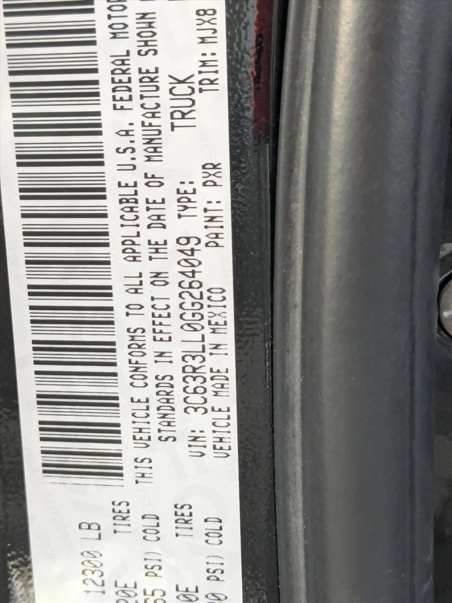 2016 RAM 3500 Big Horn