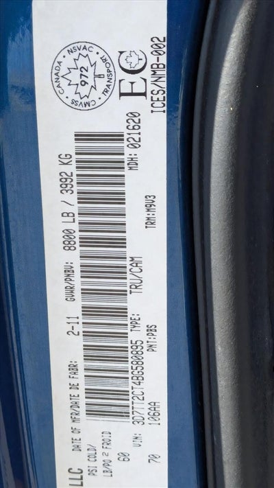2011 RAM 2500 ST
