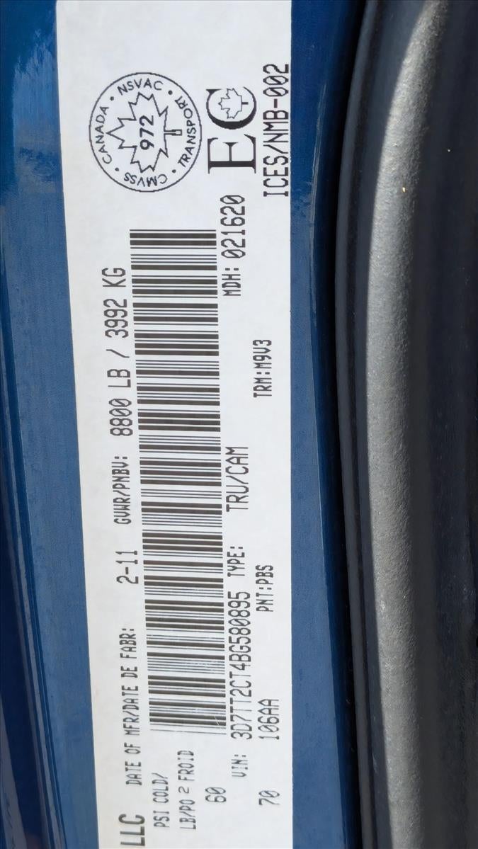 2011 RAM 2500 ST