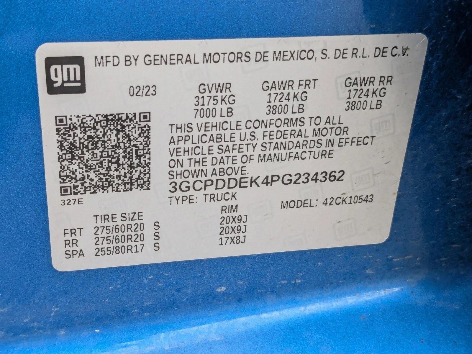 2023 Chevrolet Silverado 1500 LT