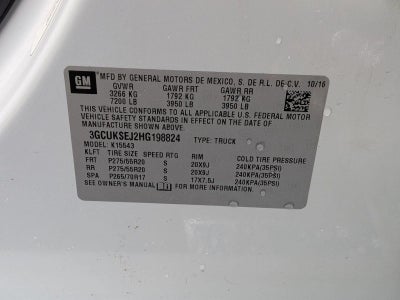 2017 Chevrolet Silverado 1500 LTZ