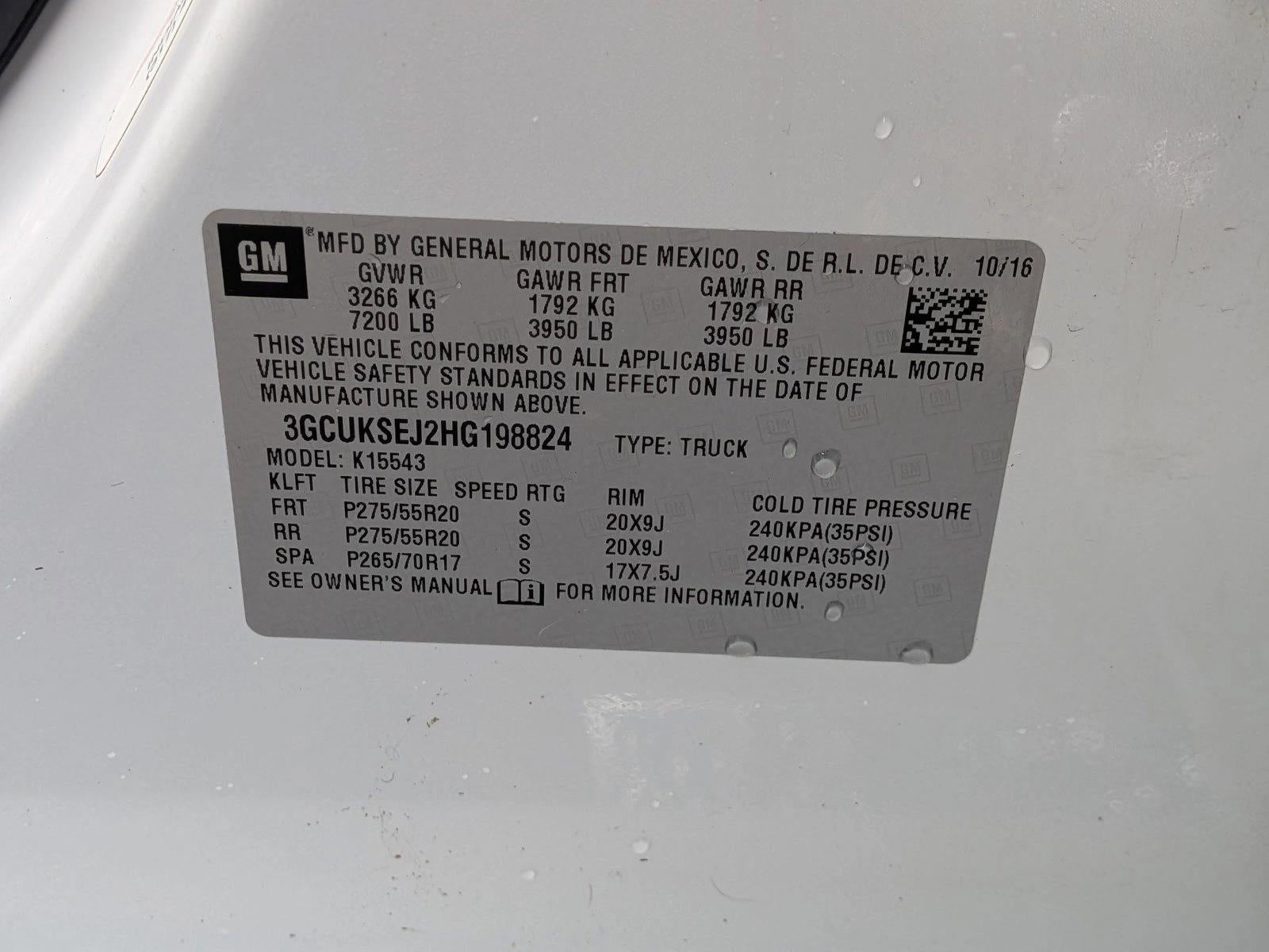 2017 Chevrolet Silverado 1500 LTZ