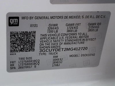 2021 Chevrolet Silverado 1500 LT
