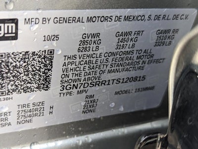 2026 Chevrolet Equinox EV RS