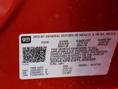 2026 Chevrolet Equinox LT