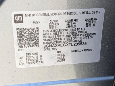 2026 Chevrolet Equinox LT