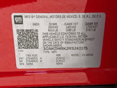 2024 Chevrolet Blazer EV RS