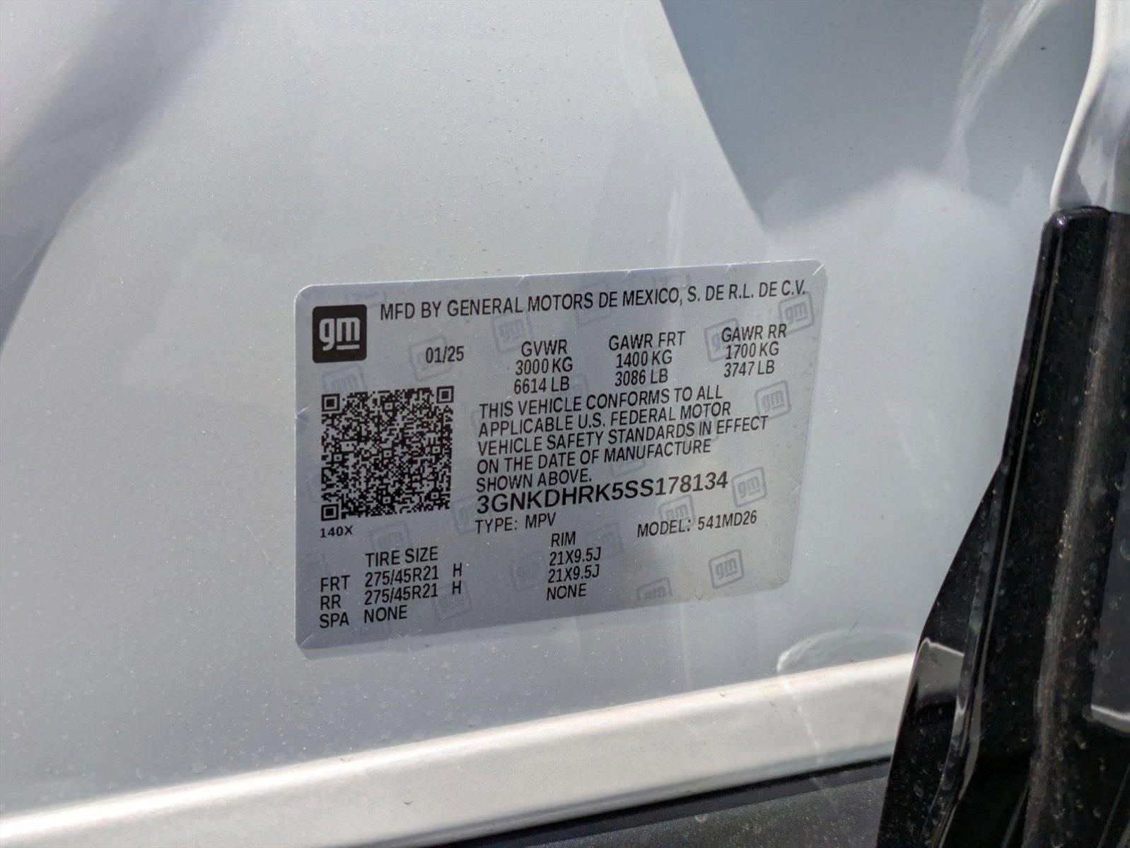 2025 Chevrolet Blazer EV RS