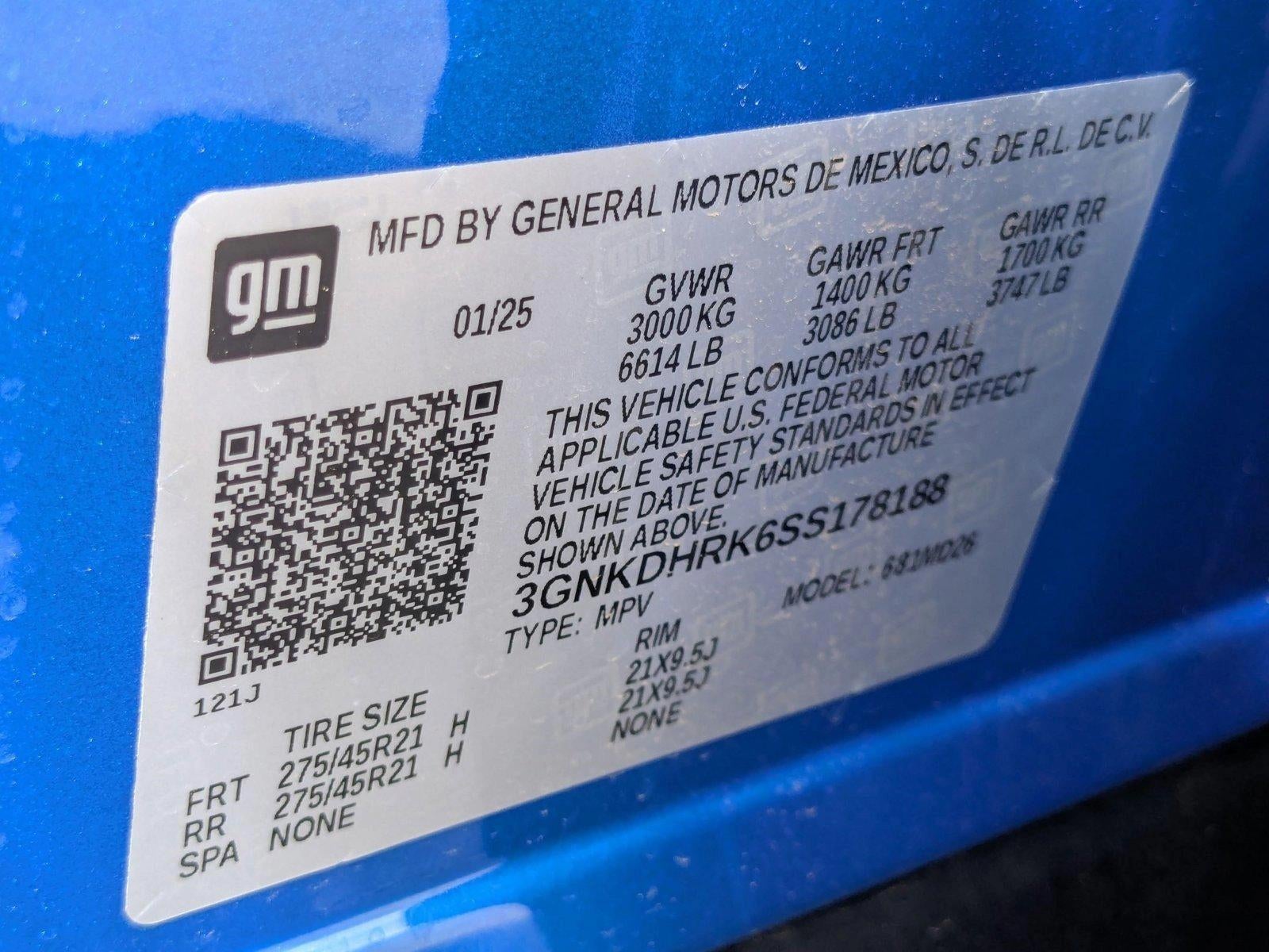 2025 Chevrolet Blazer EV RS