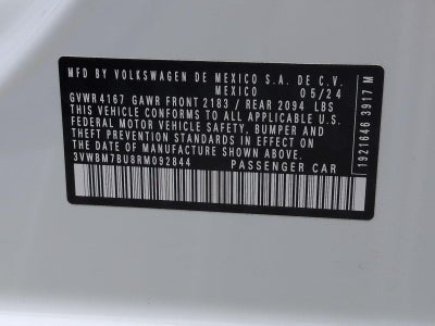 2024 Volkswagen Jetta 1.5T Sport