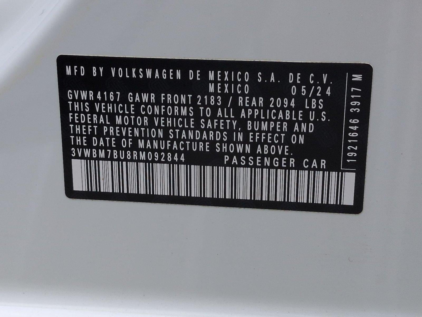 2024 Volkswagen Jetta 1.5T Sport