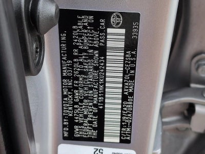 2019 Toyota Camry SE