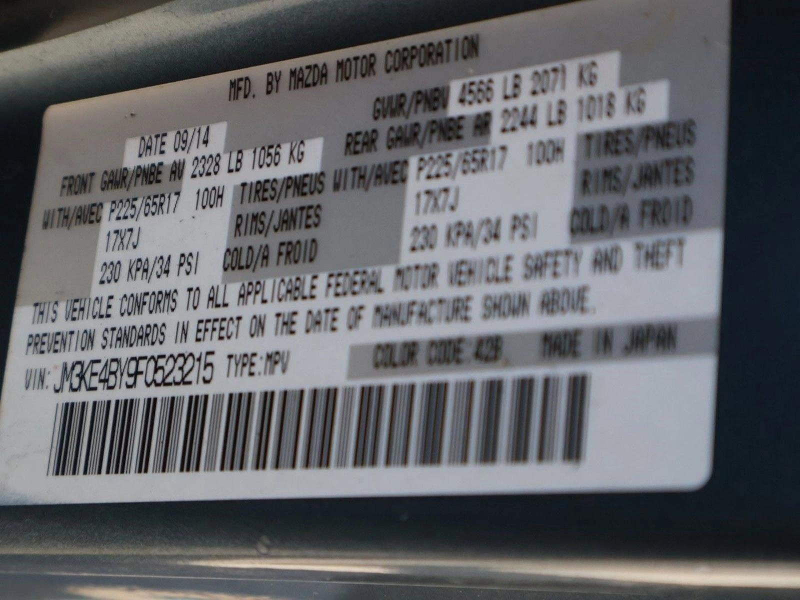 2015 Mazda Mazda CX-5 Sport