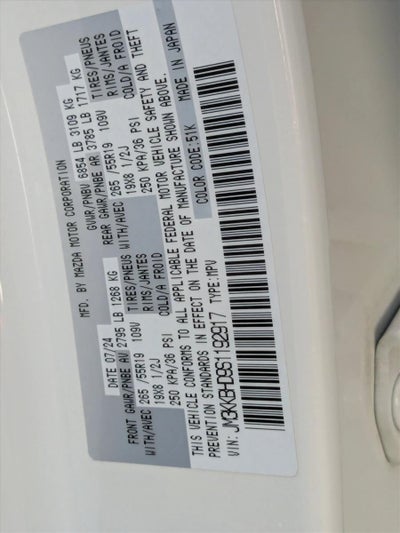 2025 Mazda Mazda CX-90 Preferred Package