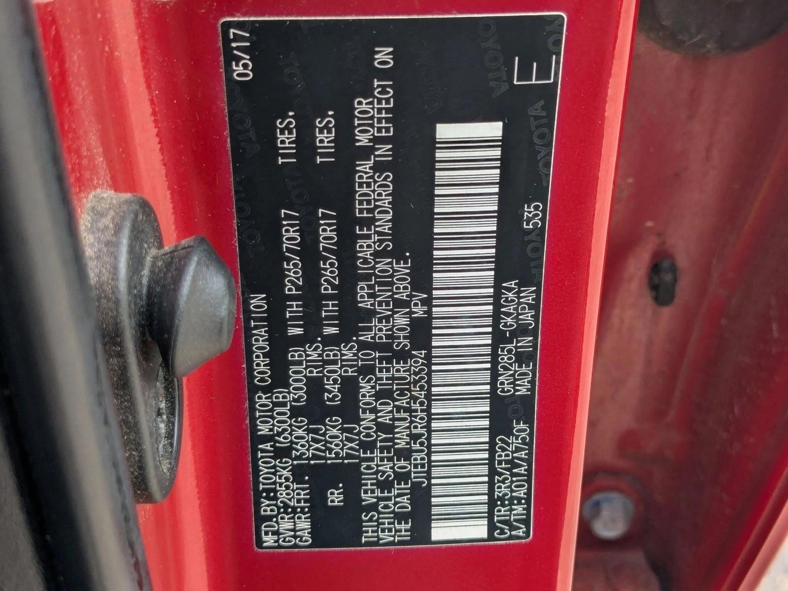 2017 Toyota 4Runner SR5