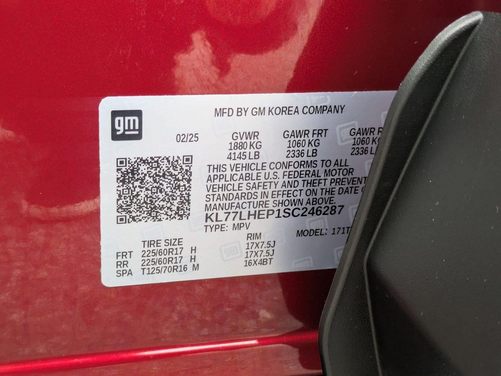 2025 Chevrolet Trax LT