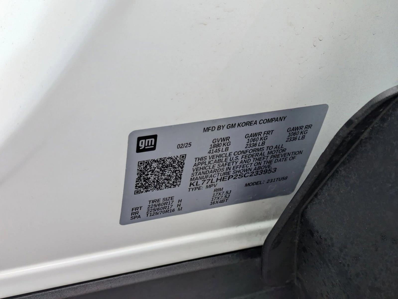 2025 Chevrolet Trax LT