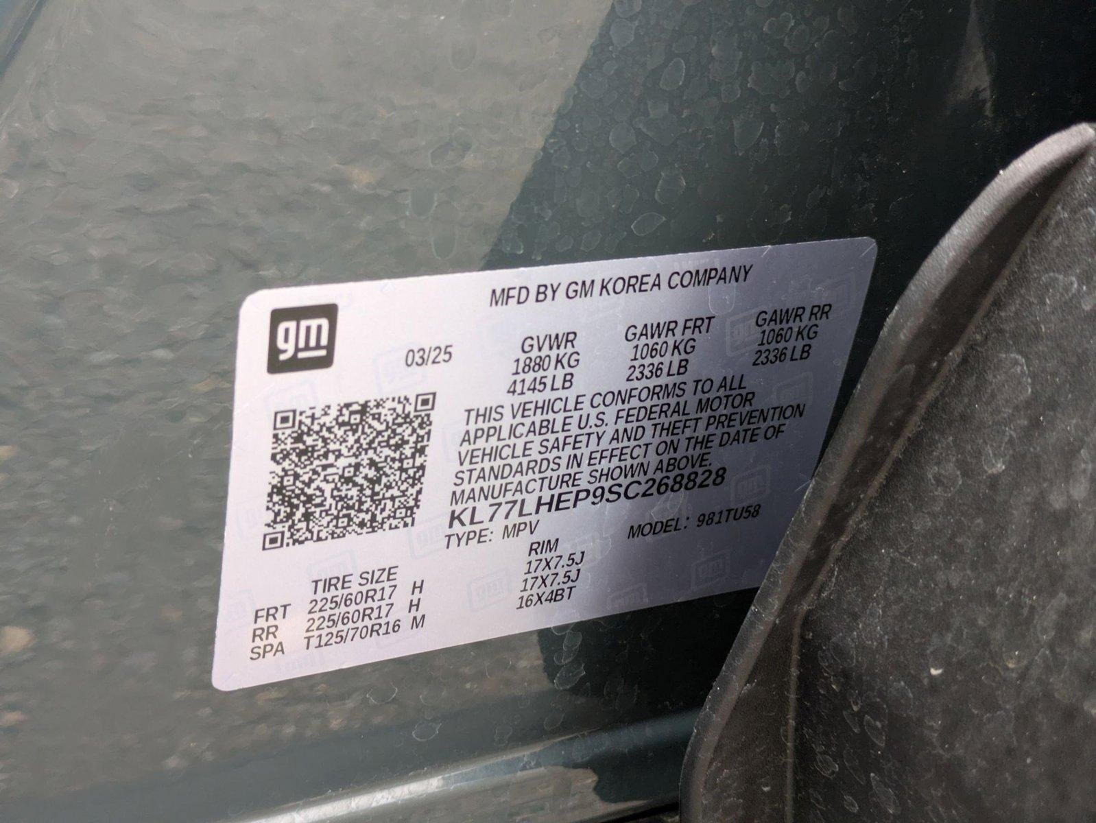 2025 Chevrolet Trax LT