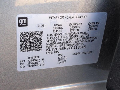 2026 Chevrolet Trax LT
