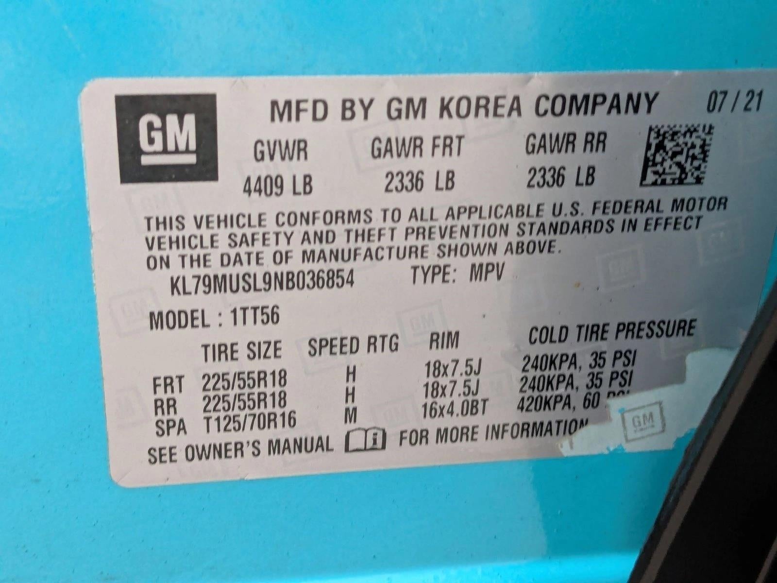 2022 Chevrolet Trailblazer RS