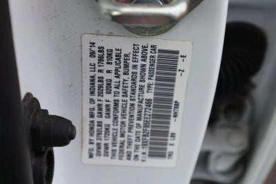 2014 Honda Civic Sedan EX-L CVT with Navigation